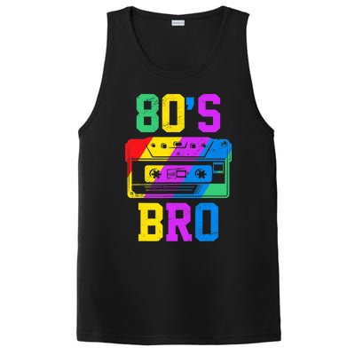 80s Bro Funny Retro 80s 90s Party Costume 80s Lover PosiCharge Competitor Tank