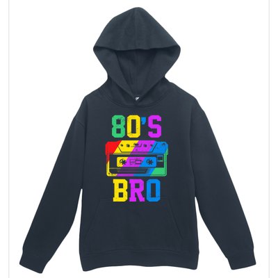 80s Bro Funny Retro 80s 90s Party Costume 80s Lover Urban Pullover Hoodie