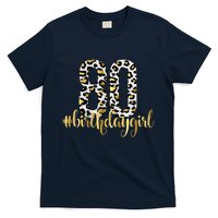 80th Birthday Girl Crown 80 Years Old Bday T-Shirt