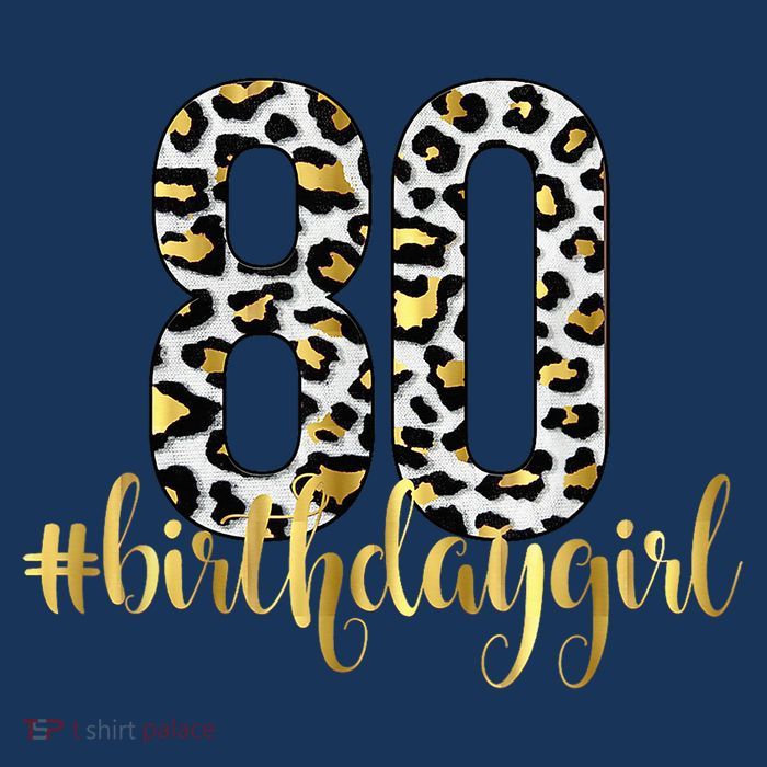 80th Birthday Girl Crown 80 Years Old Bday Women's V-Neck T-Shirt
