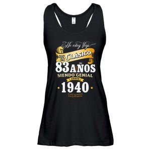 83rd Birthday Gift For In Spanish Regalo Cumpleanos 83 Ladies Essential Flowy Tank