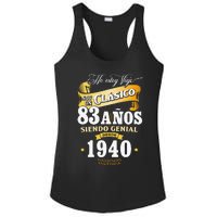 83rd Birthday Gift For In Spanish Regalo Cumpleanos 83 Ladies PosiCharge Competitor Racerback Tank