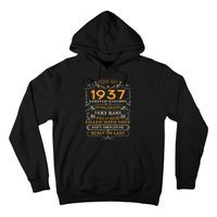 86th Birthday Gift 86 Years Old Retro Vintage February 1937 Hoodie