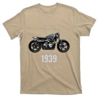 85th Birthday Gift Man Motorcycle Motorcyclist Biker 1939 T-Shirt