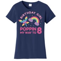 8th Birthday Girl Fairy Rainbow Women's T-Shirt