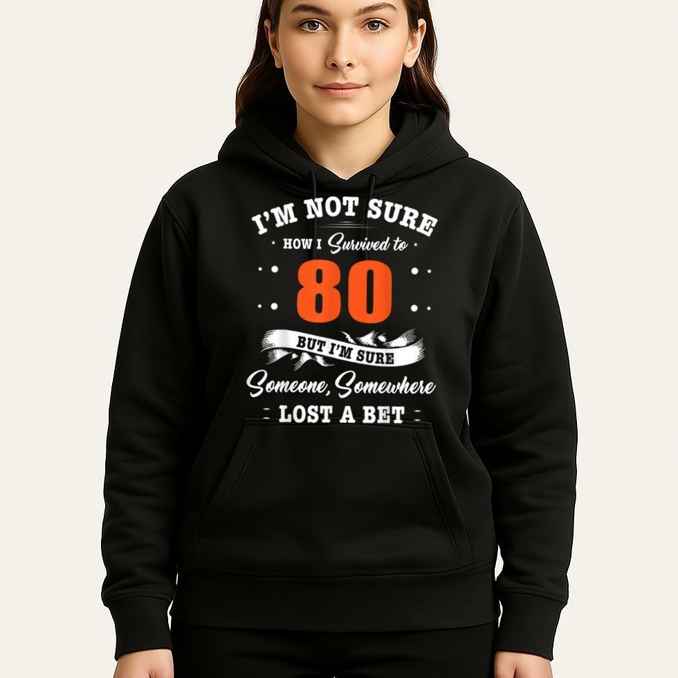80th Birthday Gifts I Survived 80 Years Old Funny TZ2 Hoodie