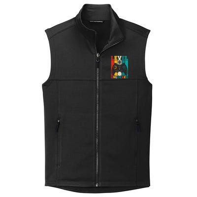 8th Birthday Gaming Gift, Gaming Birthday Level 8 Unlocked Collective Smooth Fleece Vest