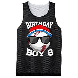 8th Birthday Gift Baseball Player 8 Years Old Mesh Reversible Basketball Jersey Tank