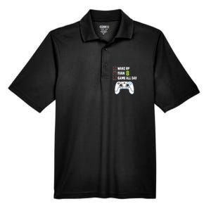 8th Birthday Gamer Video Games Gaming 8 Years Old Boy Men's Origin Performance Pique Polo