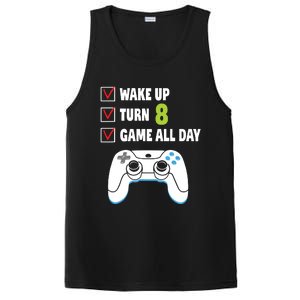 8th Birthday Gamer Video Games Gaming 8 Years Old Boy PosiCharge Competitor Tank