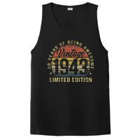 80th Birthday Gifts Vintage 1943 Limited Edition 80 Years Old PosiCharge Competitor Tank