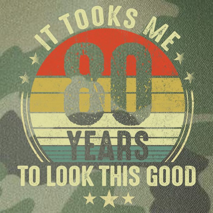 80th Birthday: It Took Me 80 Years To Look This Good Legacy Tie Dye Trucker Hat