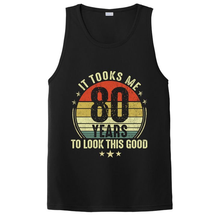 80th Birthday: It Took Me 80 Years To Look This Good PosiCharge Competitor Tank