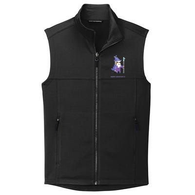 8 Bit Open Source Sorcerer Programming Collective Smooth Fleece Vest