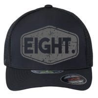 8th Birthday Of Boy Or Girl 8 Years Old Eight Flexfit Unipanel Trucker Cap