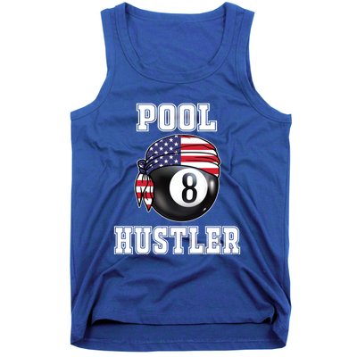 8 Ball Pool Hustler Billiards Funny Gift Pool Player Great Gift Tank Top