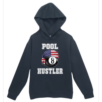 8 Ball Pool Hustler Billiards Funny Gift Pool Player Great Gift Urban Pullover Hoodie