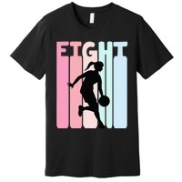 8th Birthday Retro Basketball Player 8 Years Old Eight Premium T-Shirt