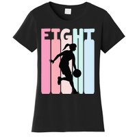 8th Birthday Retro Basketball Player 8 Years Old Eight Women's T-Shirt