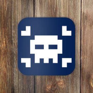 8 Bit Skull Coaster