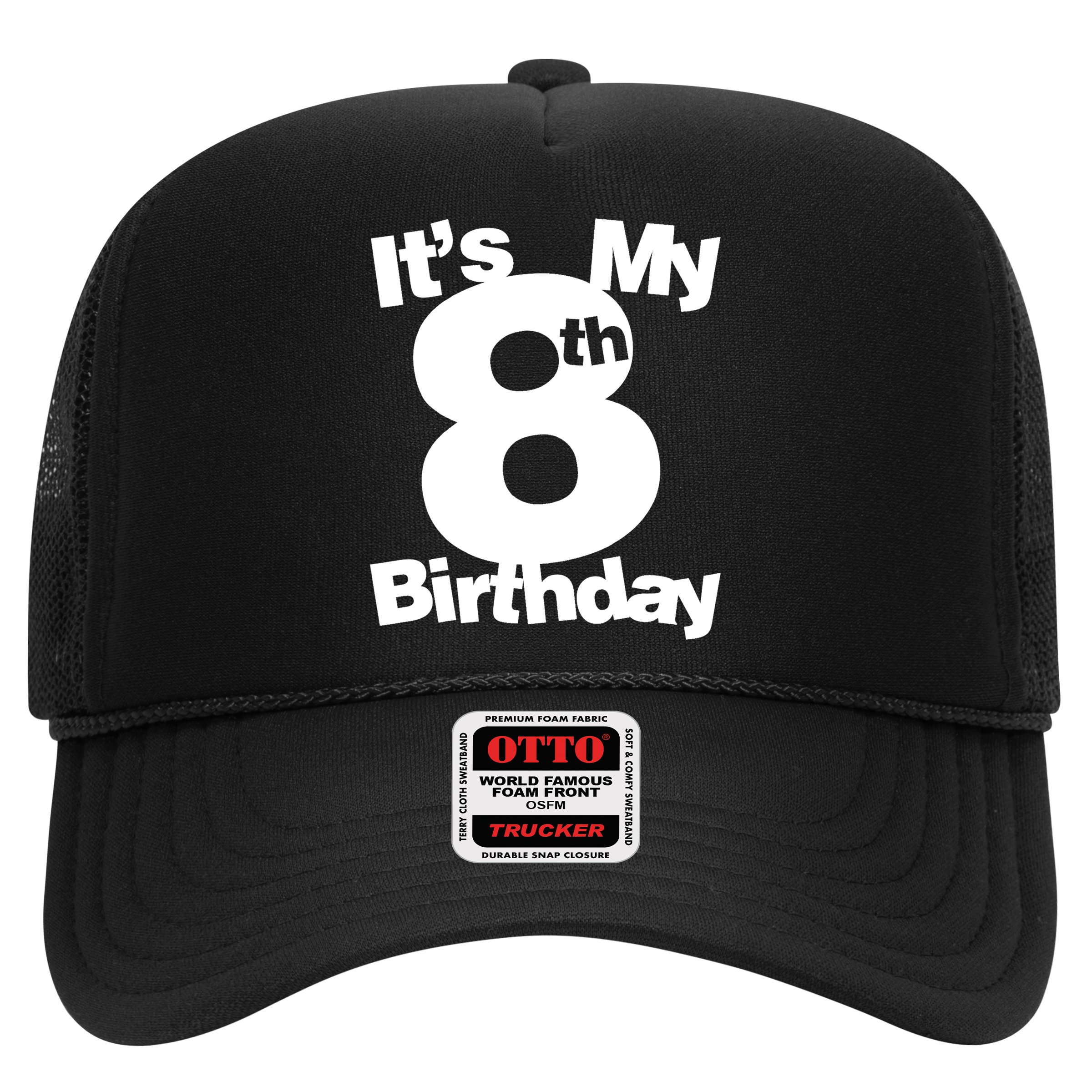 8th Birthday Shirt. Its My 8th Birthday 8 Year Old Birthday TShirt Hat