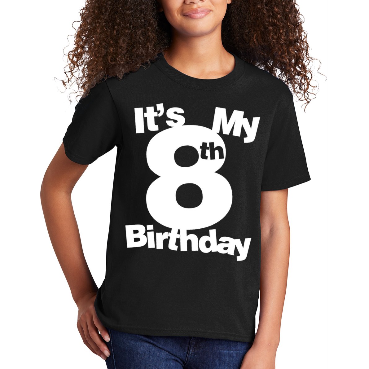 8th Birthday Shirt. Its My 8th Birthday 8 Year Old Birthday TShirt Kids T-Shirt