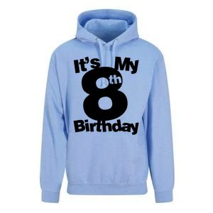 8th Birthday Shirt. Its My 8th Birthday 8 Year Old Birthday TShirt Unisex Surf Hoodie