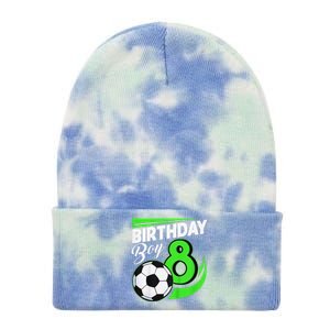 8th Birthday Soccer 8 Years Old Birthday Party Decor Tie Dye 12in Knit Beanie