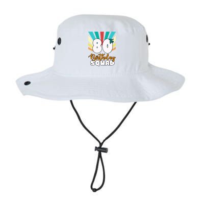 80th Birthday Squad 80 Years Old Legacy Cool Fit Booney Bucket Hat