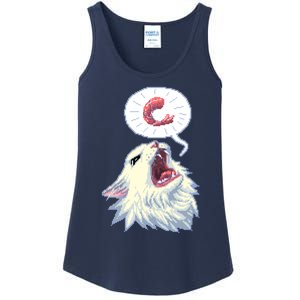 8 Bit Shrimpin Thurston The Cat Ladies Essential Tank