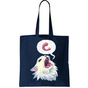 8 Bit Shrimpin Thurston The Cat Tote Bag