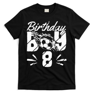 8th birthday soccer fan T-Shirt