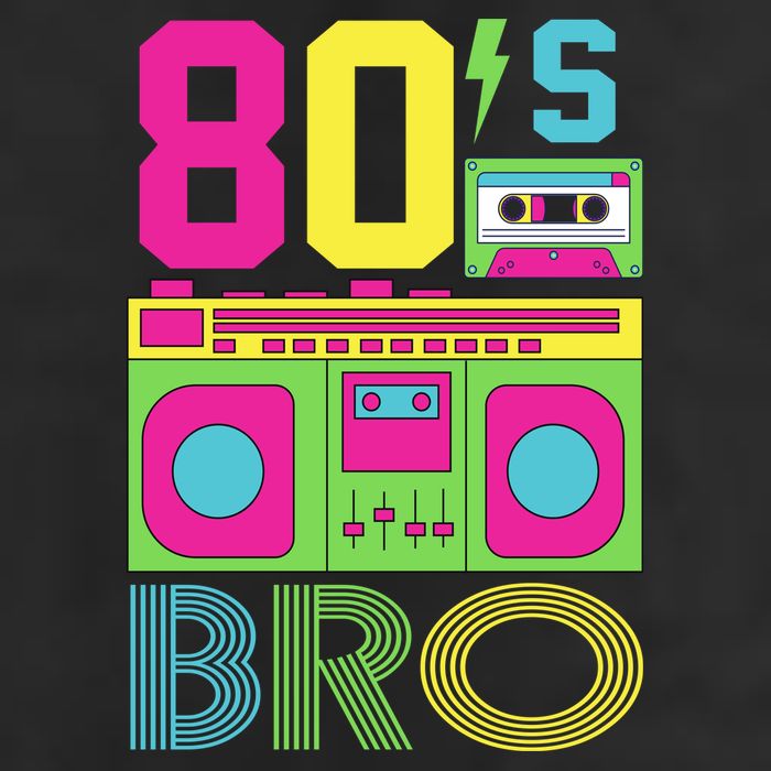 80s Bro Theme Party Retro Music Cool Comfort Performance Bucket Hat