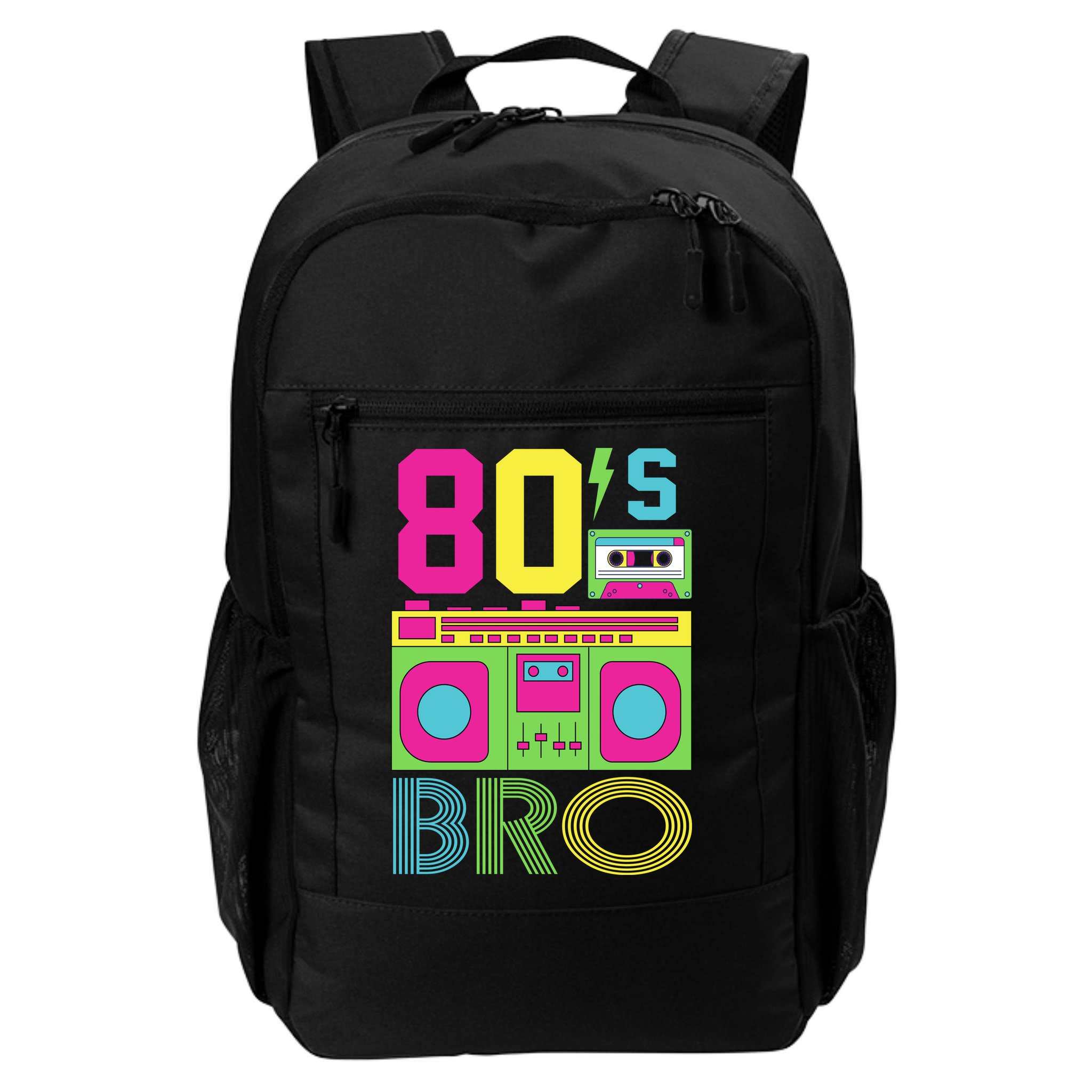 80s Bro Theme Party Retro Music Backpack