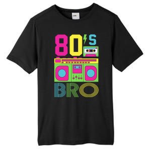 80s Bro Theme Party Retro Music Tall Fusion ChromaSoft Performance T-Shirt