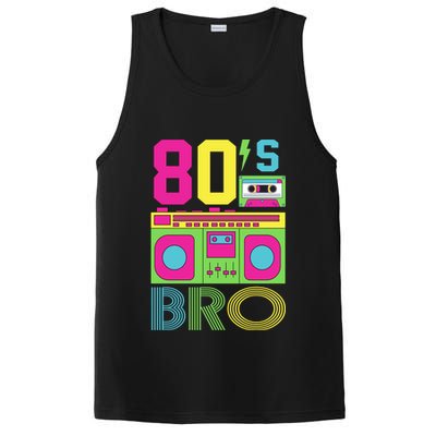 80s Bro Theme Party Retro Music PosiCharge Competitor Tank