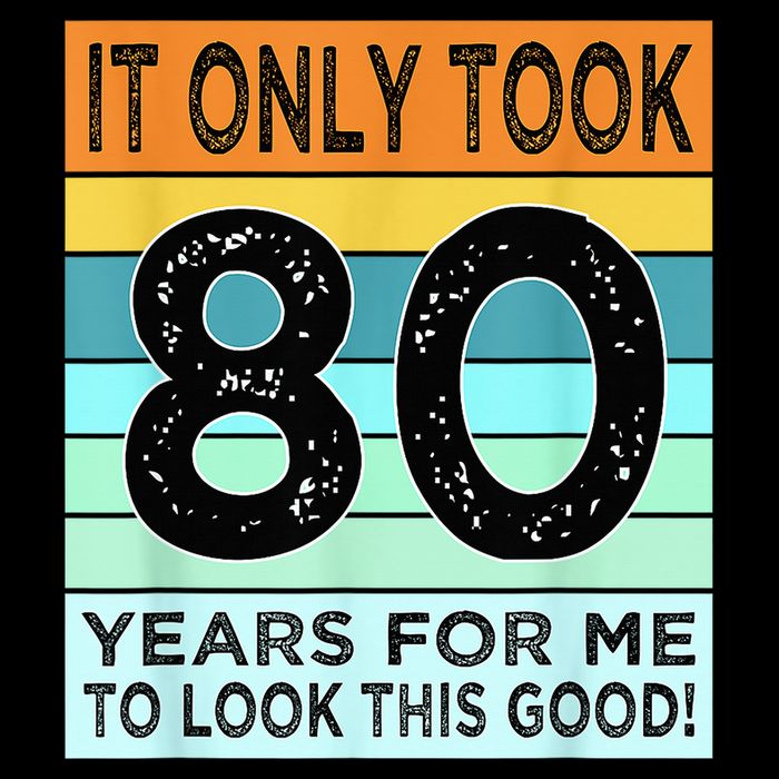 80th Birthday Turning 80 Years Old City Backpack