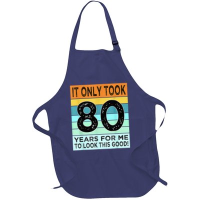 80th Birthday Turning 80 Years Old Apron