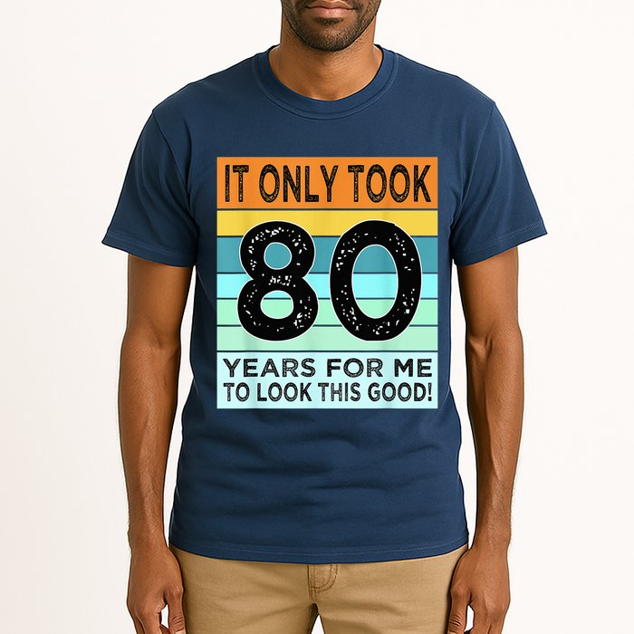 80th Birthday Turning 80 Years Old Tall T-Shirt