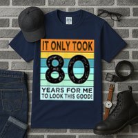 80th Birthday Turning 80 Years Old Tall T-Shirt