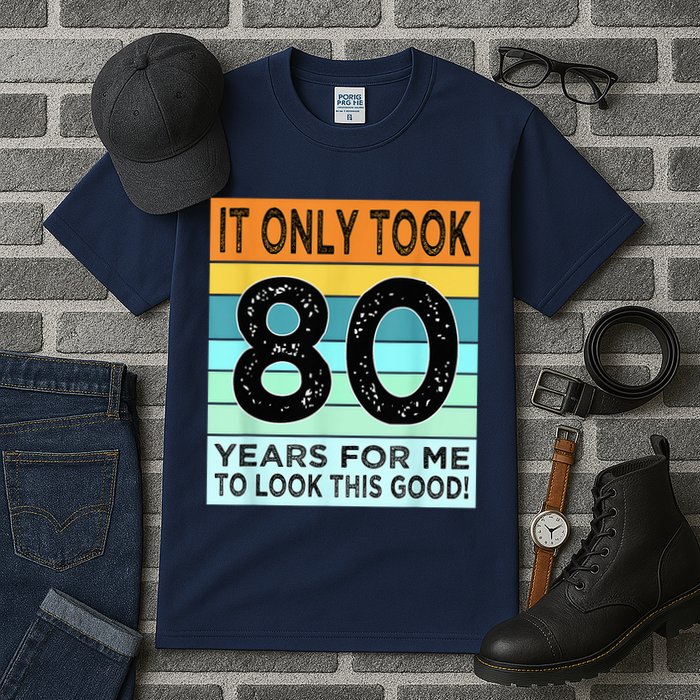 80th Birthday Turning 80 Years Old Tall T-Shirt