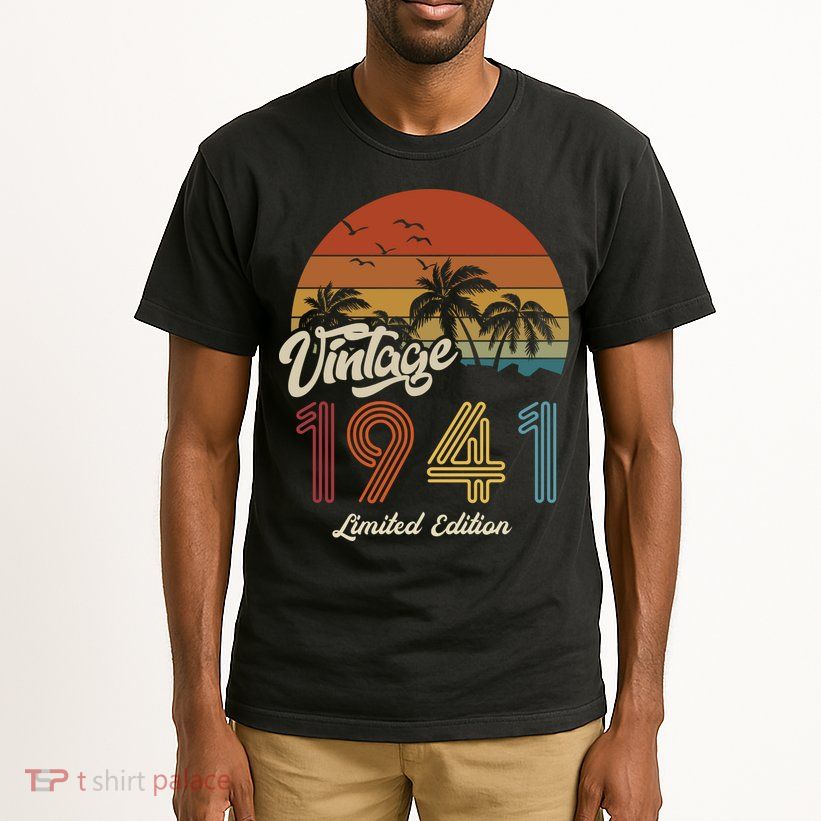 82nd Birthday Vintage Limited Edition 1941 Tall T-Shirt