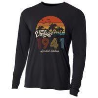 82nd Birthday Vintage Limited Edition 1941 Cooling Performance Long Sleeve Crew