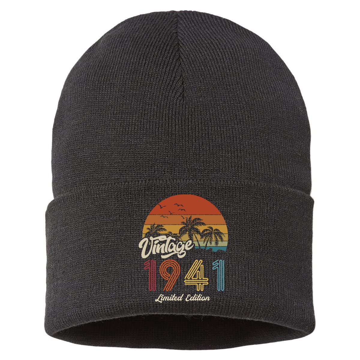82nd Birthday Vintage Limited Edition 1941 Sustainable Knit Beanie