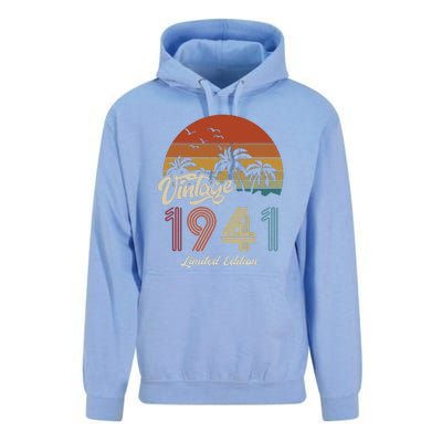 82nd Birthday Vintage Limited Edition 1941 Unisex Surf Hoodie