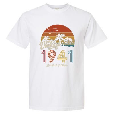 82nd Birthday Vintage Limited Edition 1941 Garment-Dyed Heavyweight T-Shirt