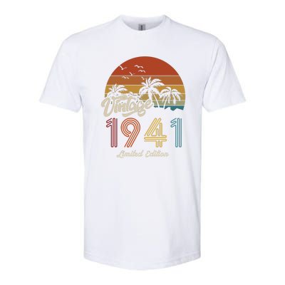 82nd Birthday Vintage Limited Edition 1941 Softstyle CVC T-Shirt