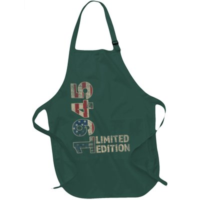 80th Birthday Vintage Born 1945 Turning 80 Year Old Apron