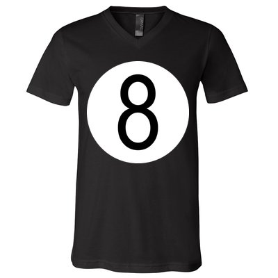 8 Ball Vintage V-Neck T-Shirt