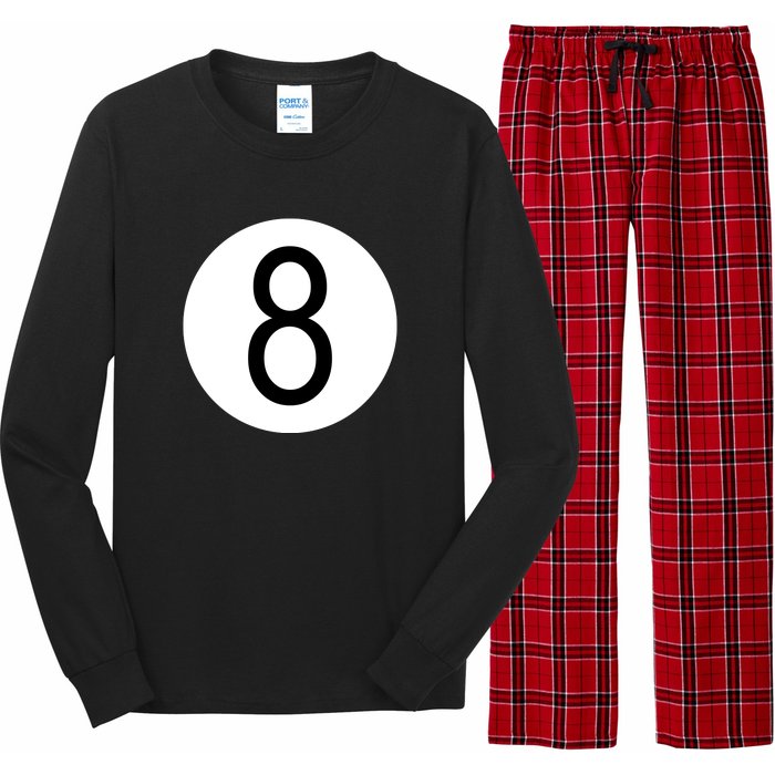 8 Ball Vintage Long Sleeve Pajama Set